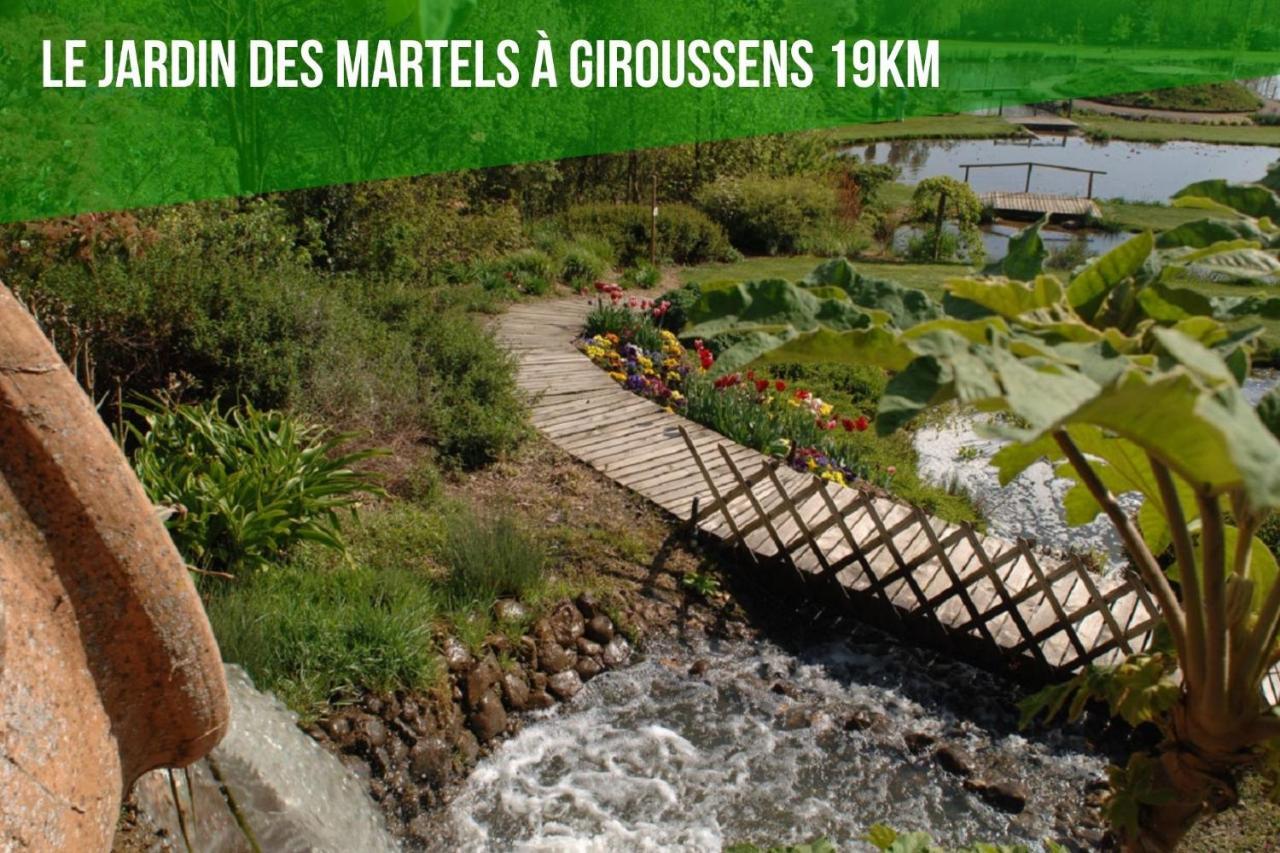 Le Cottage Nature Loin De L'Oeil Sauna Gaillac Entre Albi-Toulouse & Les Cottages Du Tarn Brens  Luaran gambar