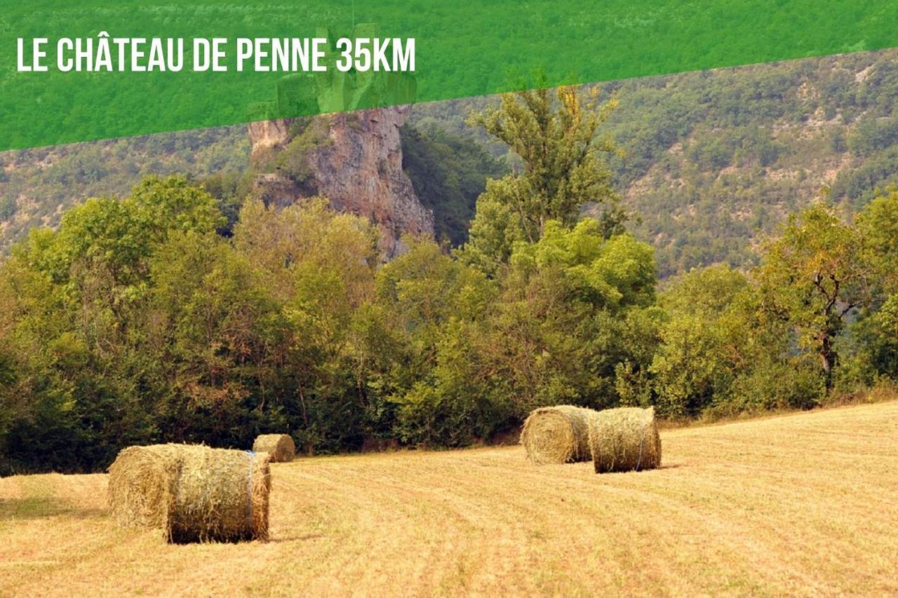 Le Cottage Nature Loin De L'Oeil Sauna Gaillac Entre Albi-Toulouse & Les Cottages Du Tarn Brens  Luaran gambar